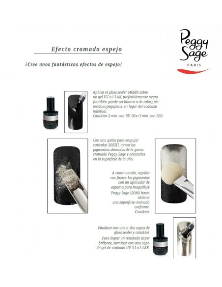 PIGMENTOS NAIL ART GOLD