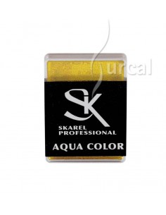 MAQUILLAJE FANTASÍA SKAREL AQUACOLOR ORO