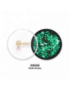 GLITTER HRP SUELTO GORDO VERDE GSG03
