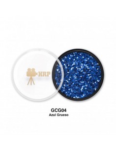 GLITTER HRP CREMA GORDO AZUL GCG04