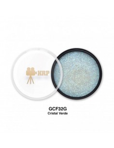 GLITTER HRP CREMA CRISTAL VERDE TORNASOL GCF32G
