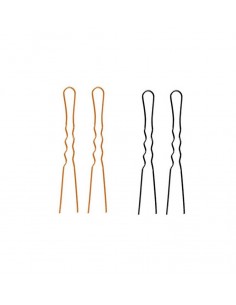 HORQUILLAS NEGRAS INVISIBLES Bote 250 unidades