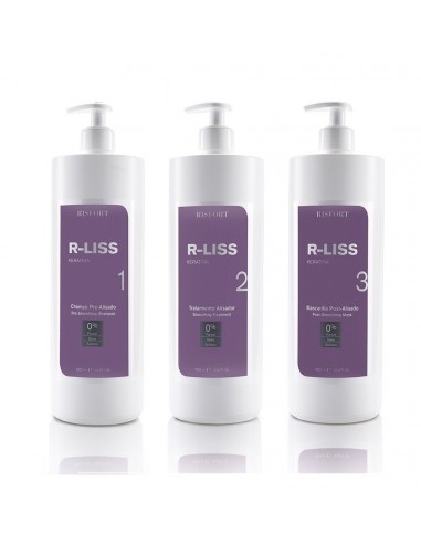 TRATAMIENTO DE ALISADO DE KERATINA R-LISS 3x1000ml