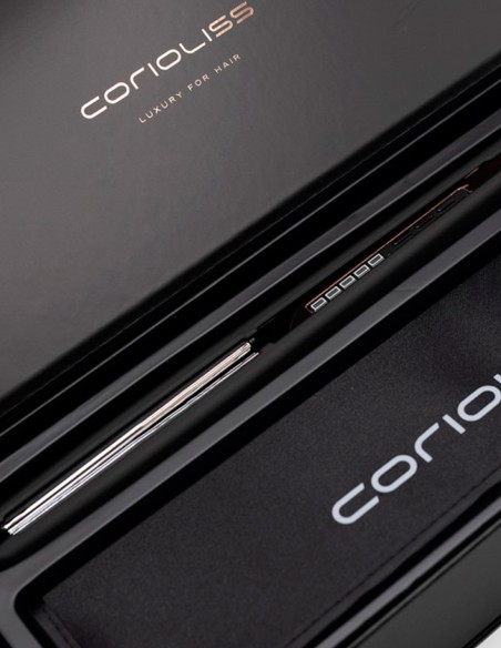 PLANCHA CABELLO CORIOLISS C3 BLACK COOPER SOFT TOUCH Placas Titaneo