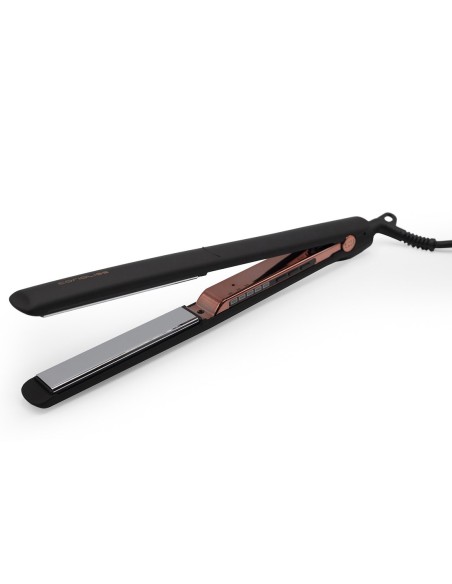 PLANCHA CABELLO CORIOLISS C3 BLACK COOPER SOFT TOUCH Placas Titaneo
