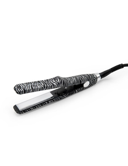 PLANCHA CABELLO CORIOLISS C-TRIP VIAJE ZEBRA SILVER Soft Touch