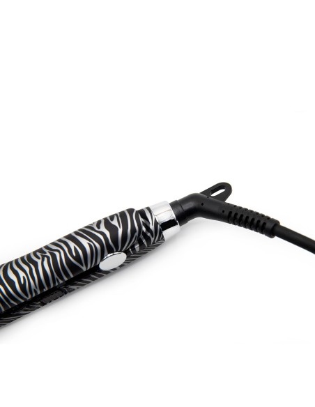 PLANCHA CABELLO CORIOLISS C-TRIP VIAJE ZEBRA SILVER Soft Touch