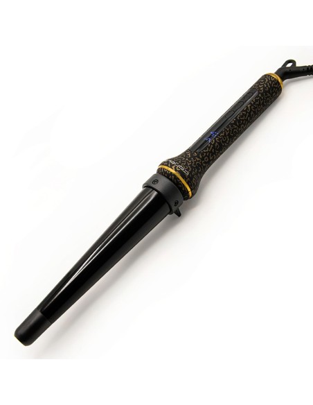 TENACILLA CORIOLISS GLAMOUR WAND GOLD LEOPARD soft touch