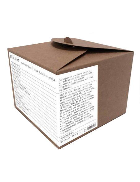 DECOLORACIÓN EN POLVO BB9 ORGÁNICA BLACK    500gr  9 tonos