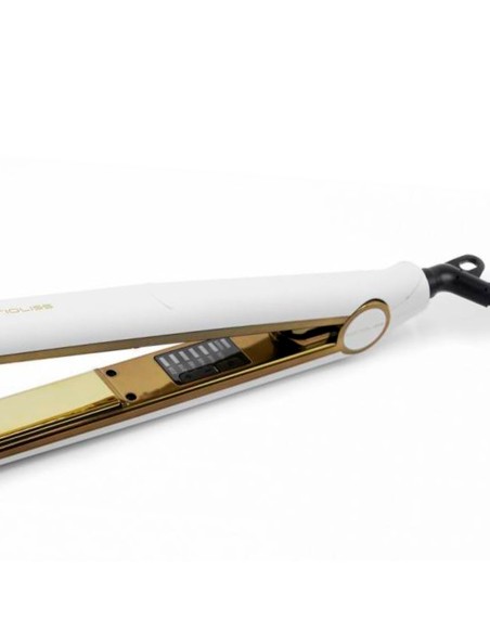PLANCHA DE CABELLO CORIOLISS C1 DIGITAL (Nuevo Modelo 2024) WHITE GOLD - Soft Touch - Placas Titaneo