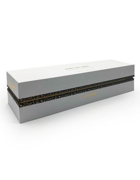 PLANCHA DE CABELLO CORIOLISS C1 DIGITAL (Nuevo Modelo 2024) LEOPARD GOLD - Soft Touch - Placas Titaneo