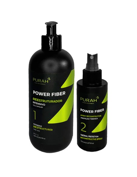 POWER FIBER REESTRUCTURADOR (KIT 2 PASOS) PURAH BEAUTY