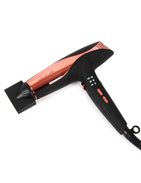 KIT CORIOLISS  PLANCHA CABELLO C5 + SECADOR WIND BLACK COPPER