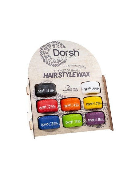 DORSH D8 HAIR STYLING GEL WAX. Fijación fuerte. 150ml