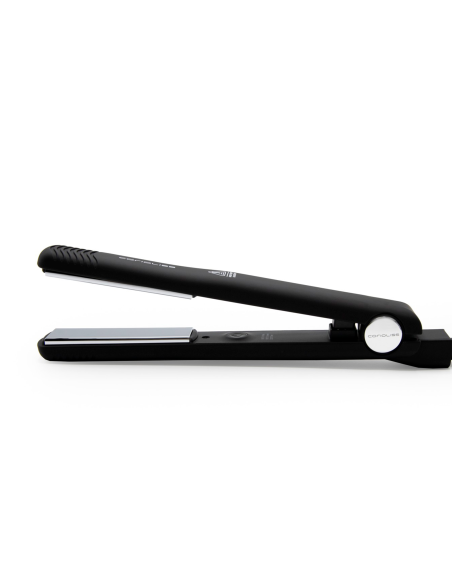 PLANCHA CABELLO CORIOLISS KIT C-STYLE BLACK CHROME Soft Touch + PADDLE