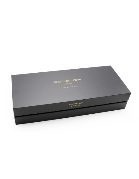 PLANCHA CABELLO CORIOLISS KIT C-STYLE LEOPARD GOLD Soft Touch + PADDLE