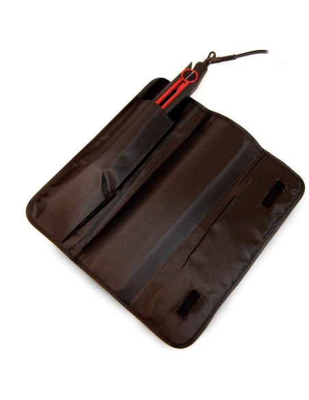 PLANCHA DE CABELLO CORIOLISS C1 + C-TRIP BLACK RED- Soft Touch - Placas Titaneo