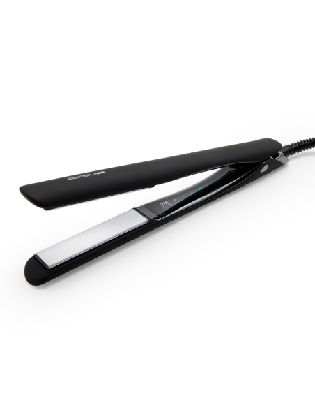 KIT CORIOLISS  PLANCHA CABELLO C5 + SECADOR APOLO BLACK CHROME