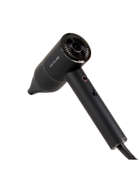 KIT CORIOLISS  PLANCHA CABELLO C5 + SECADOR APOLO BLACK CHROME