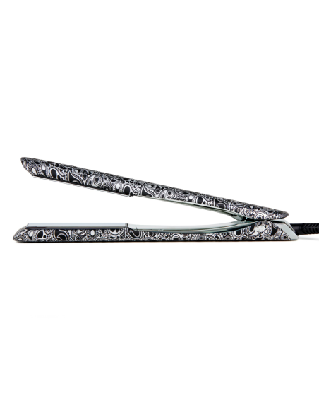 KIT CORIOLISS  PLANCHA CABELLO C5 + SECADOR APOLO PAISLEY SILVER