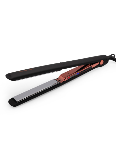 PACK CORIOLISS PLANCHA CABELLO C3 + SECADOR KOMPACTISSIMO BLACK COPPER