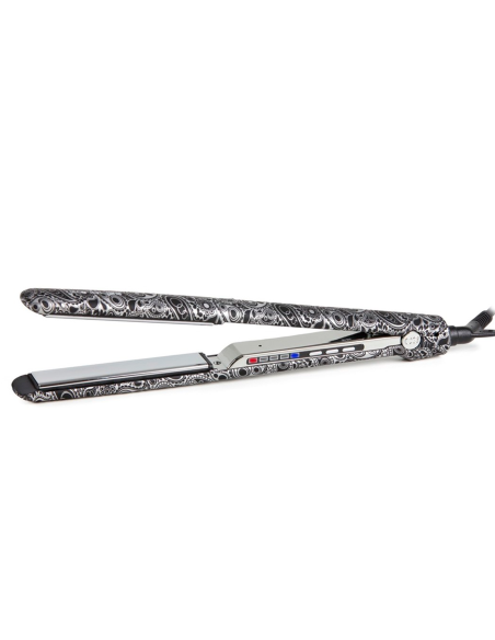 PACK CORIOLISS PLANCHA CABELLO C3 + SECADOR KOMPACTISSIMO PAISLEY SILVER