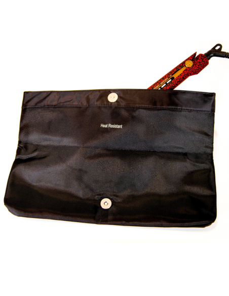 PACK CORIOLISS PLANCHA CABELLO C3 + HOT BRUSH LEOPARD RED