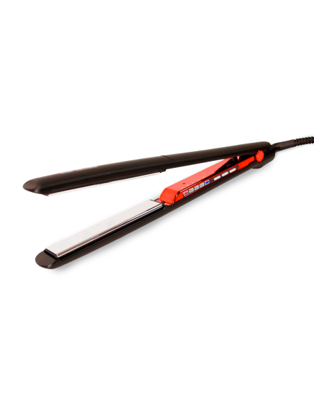 PACK CORIOLISS PLANCHA CABELLO C3 + HOT BRUSH BLACK RED